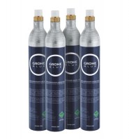 SET 4 BOTELLAS CO2 GROHE BLUE